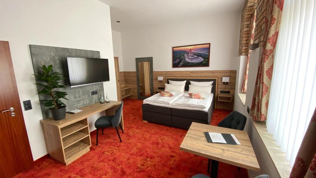 Hotel Friedchen Mit Eigener Fleischerei Artern Exteriér fotografie
