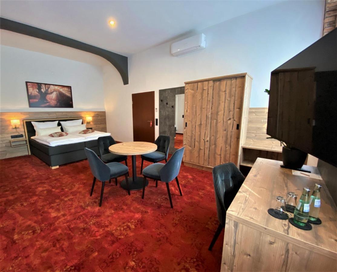 Hotel Friedchen Mit Eigener Fleischerei Artern Exteriér fotografie